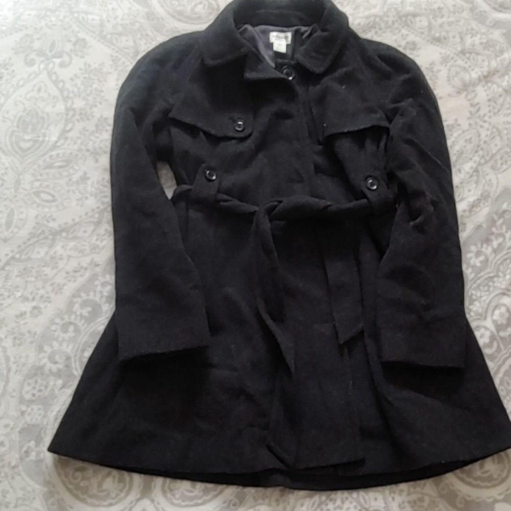 Motherhood maternity wool coat